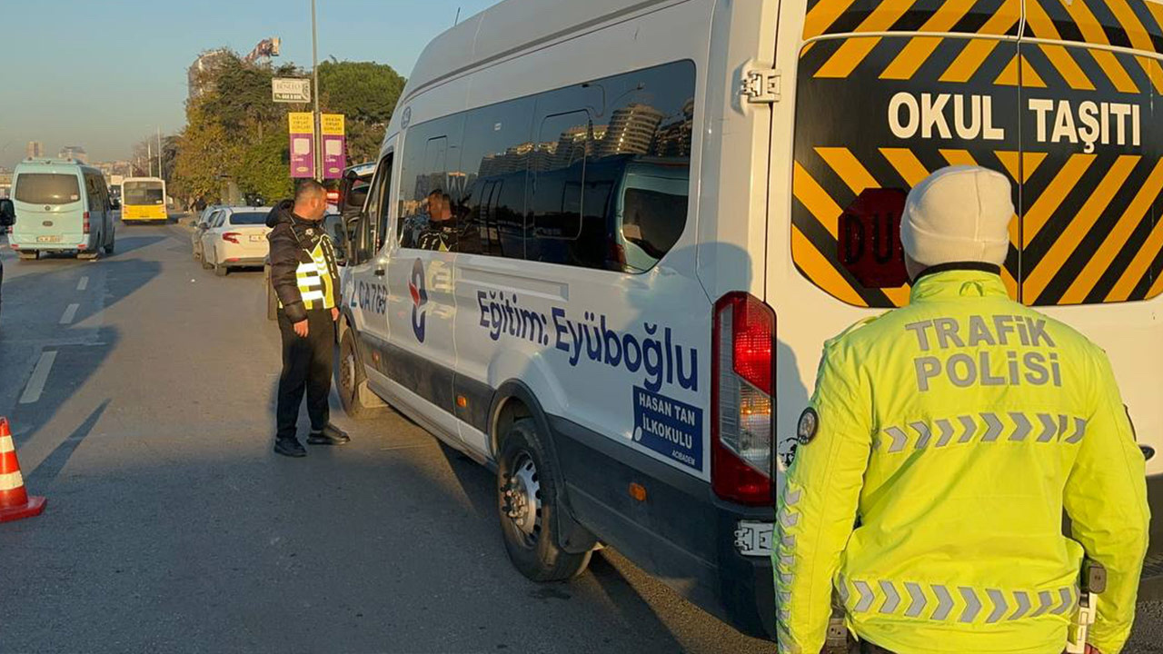 İstanbul’da öğrenci servislerine denetim